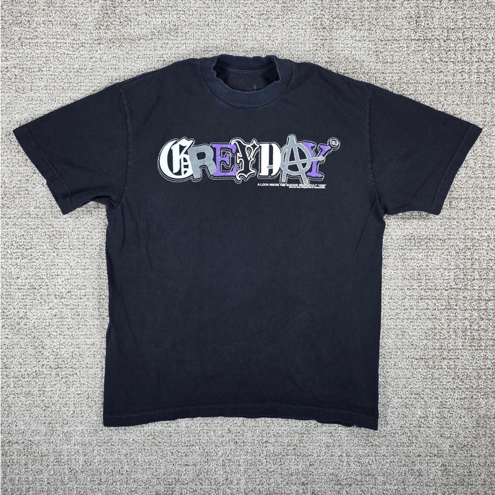 Suicideboys Grey Day Tour 2023 T-Shirt G59 Black Medium Your Soul Recycled